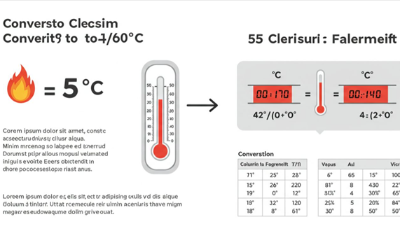 55°C to °F